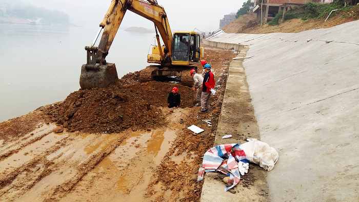 廣西梧州旺村水電站庫岸防護工程